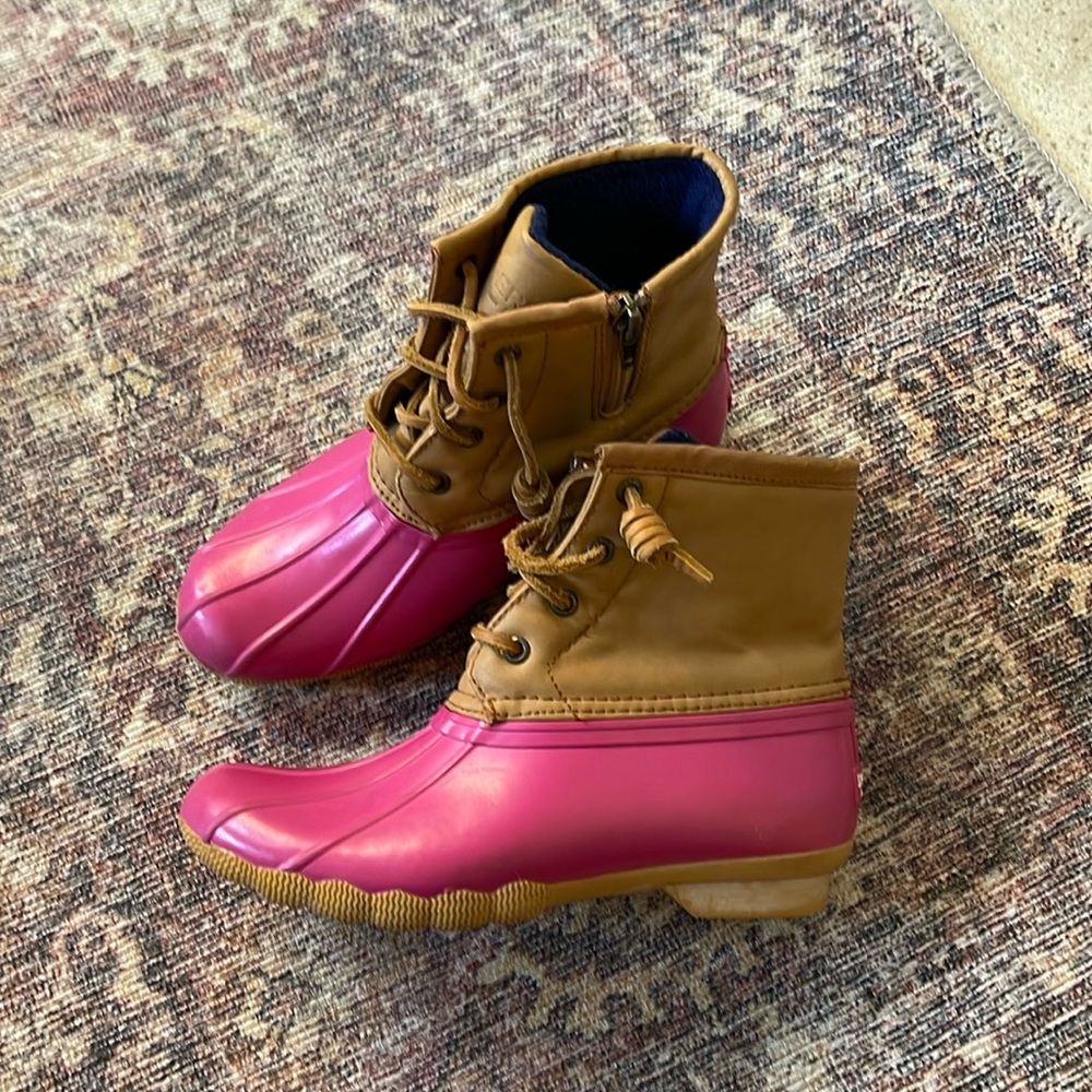 Girls Sperry Duck Boots